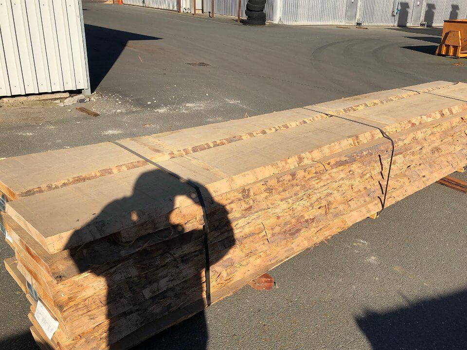 Sosna (Yellow Pine) — tarcica nieobrzynana (Flitches)